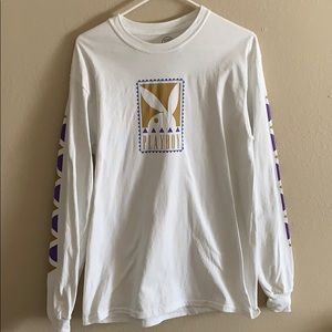 Mens White Long Sleeve